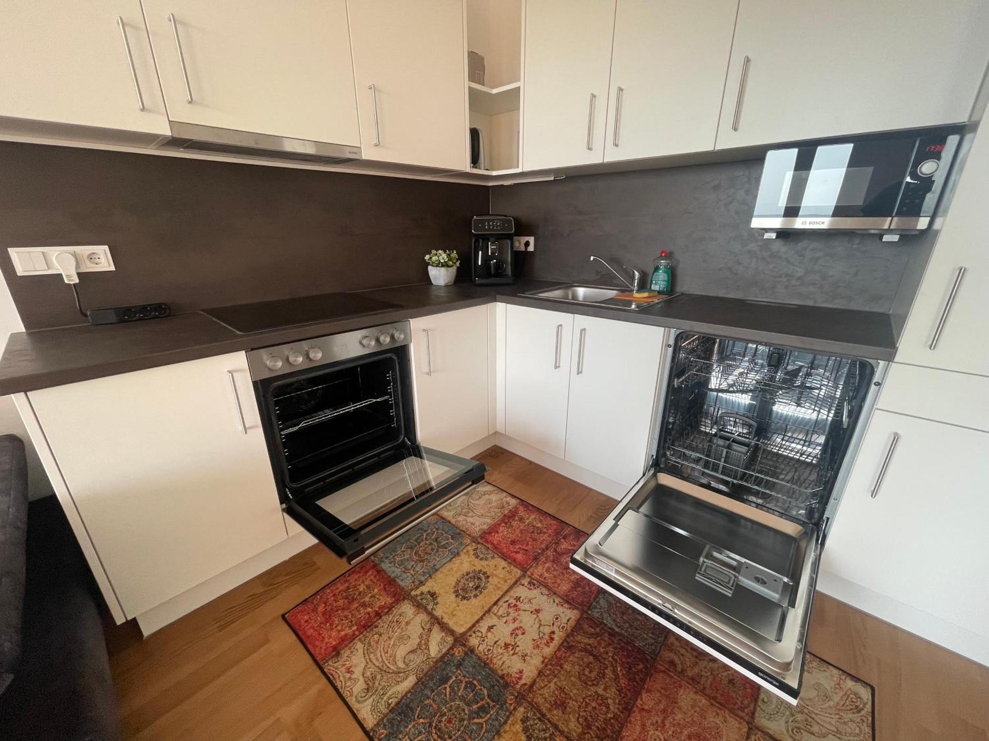 דירות גראץ 100 Qm Penthouse, Self-Check-In, 2 Parkplaetze מראה חיצוני תמונה