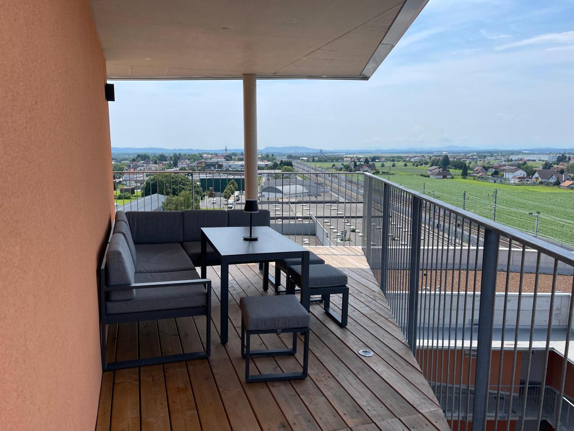 דירות גראץ 100 Qm Penthouse, Self-Check-In, 2 Parkplaetze מראה חיצוני תמונה