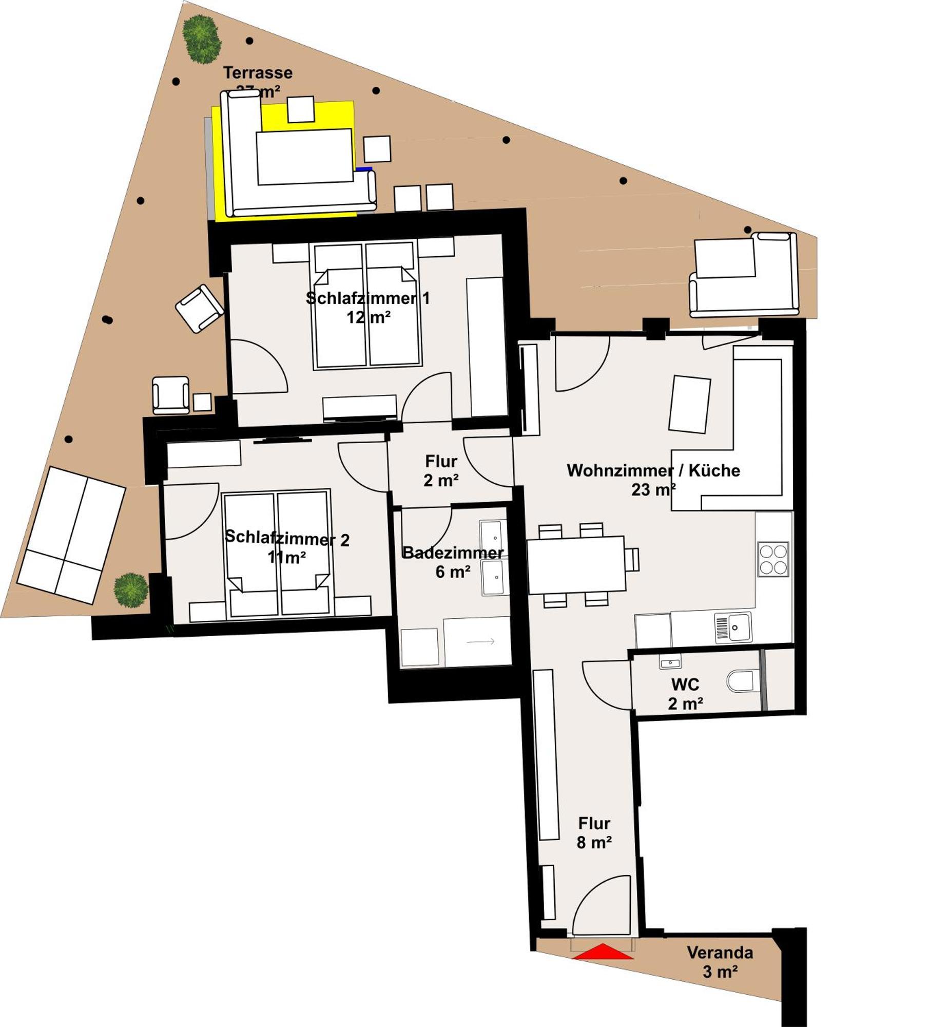 דירות גראץ 100 Qm Penthouse, Self-Check-In, 2 Parkplaetze מראה חיצוני תמונה